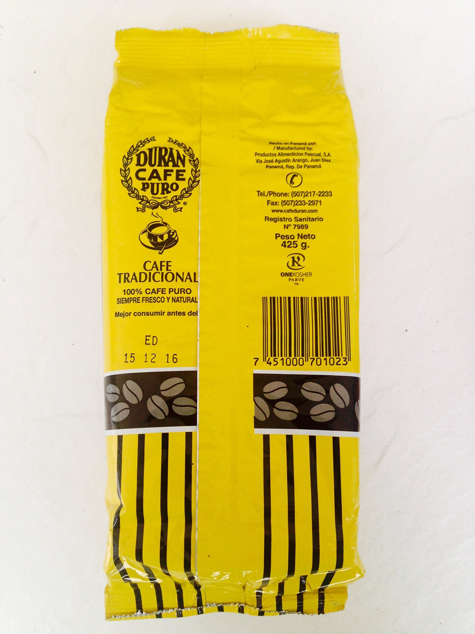 Cafe Duran ground coffee close-up texture highlighting fresh grind aroma