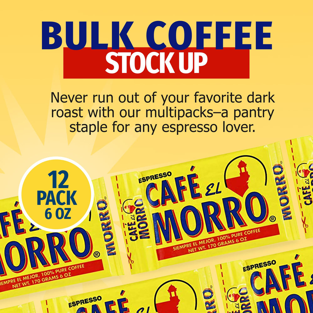 Café El Morro espresso shot pour illustrating crema and bold flavor delivery