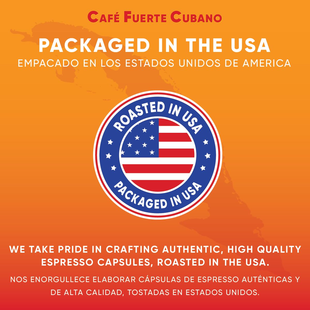 Café Fuerte Cubano espresso shot being poured offering rich crema