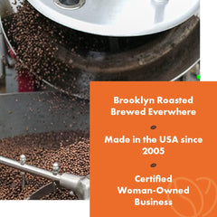 Café Grumpy French press served in a mug demonstrating full body and aroma