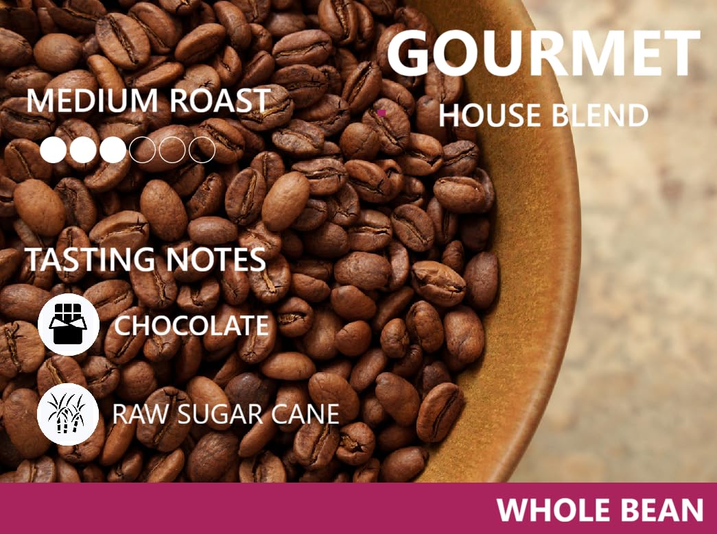 CAFE QUINDIO whole beans close-up highlighting fresh grind potential