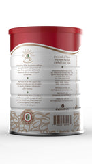 Café Santo Domingo label close-up highlighting certifications and clear origin