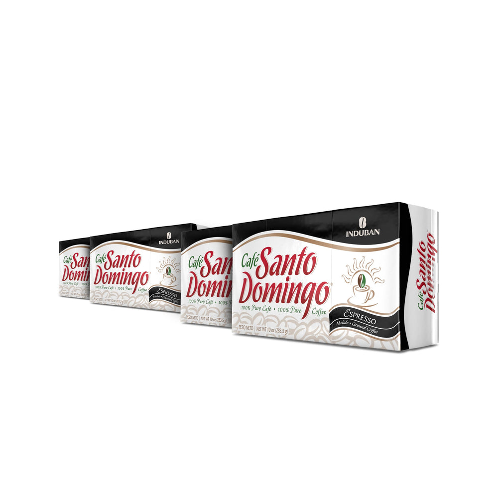 Café Santo Domingo INDUBAN front packaging showing bag and branding for clear identification