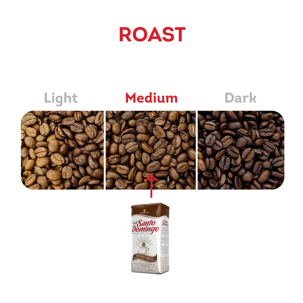 Café Santo Domingo beans brewed in pour-over illustrating clean extraction and aroma