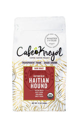 Cafe Kreyol front packaging showing 12 oz bag and clear labeling, supports informed purchase
