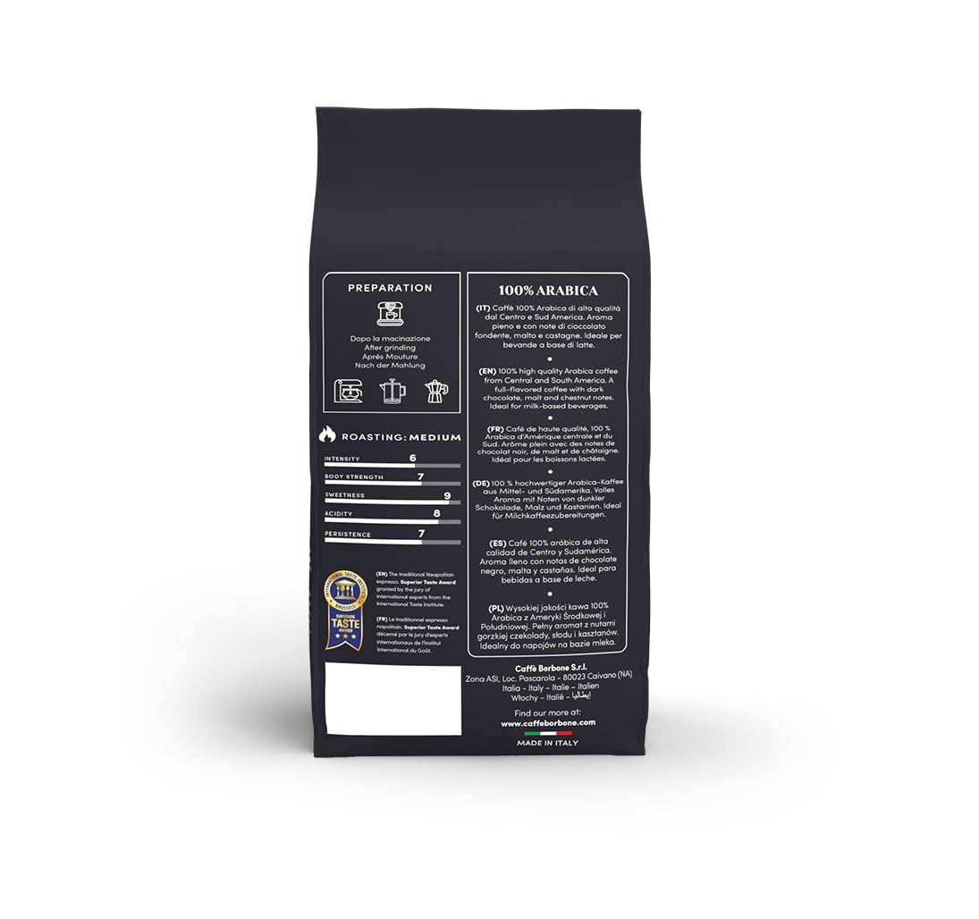 Caffè Borbone French press brewing to show versatility and full body