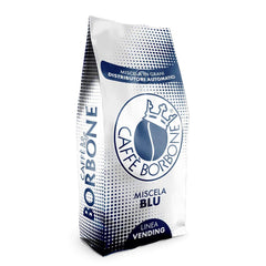 Caffè Borbone front packaging showing Italian branding and roast details, clear product benefit