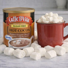 Caffe D'Vita served in a mug showing rich foam and comforting warmth