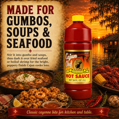 Cajun Chef bottle pour spout close-up for easy controlled seasoning