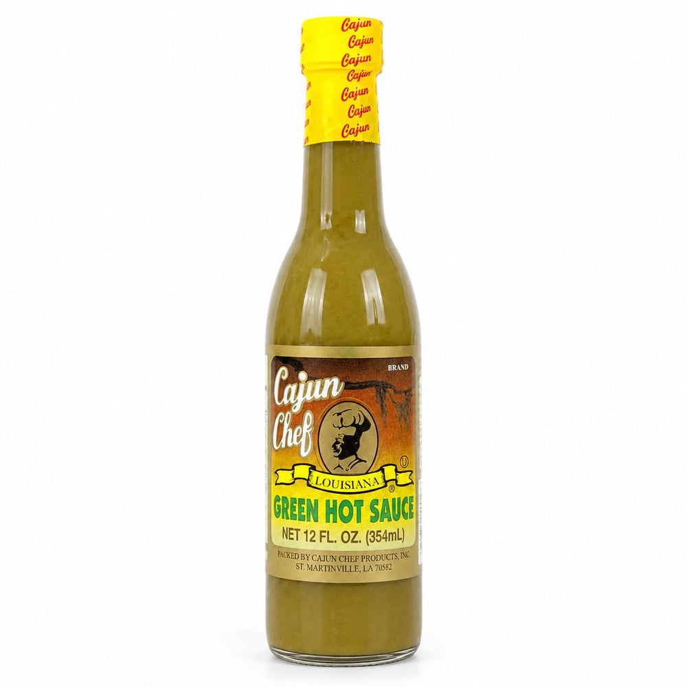 Cajun Chef drizzled over gumbo bowl in lifestyle scene, adds tangy authentic Louisiana touch