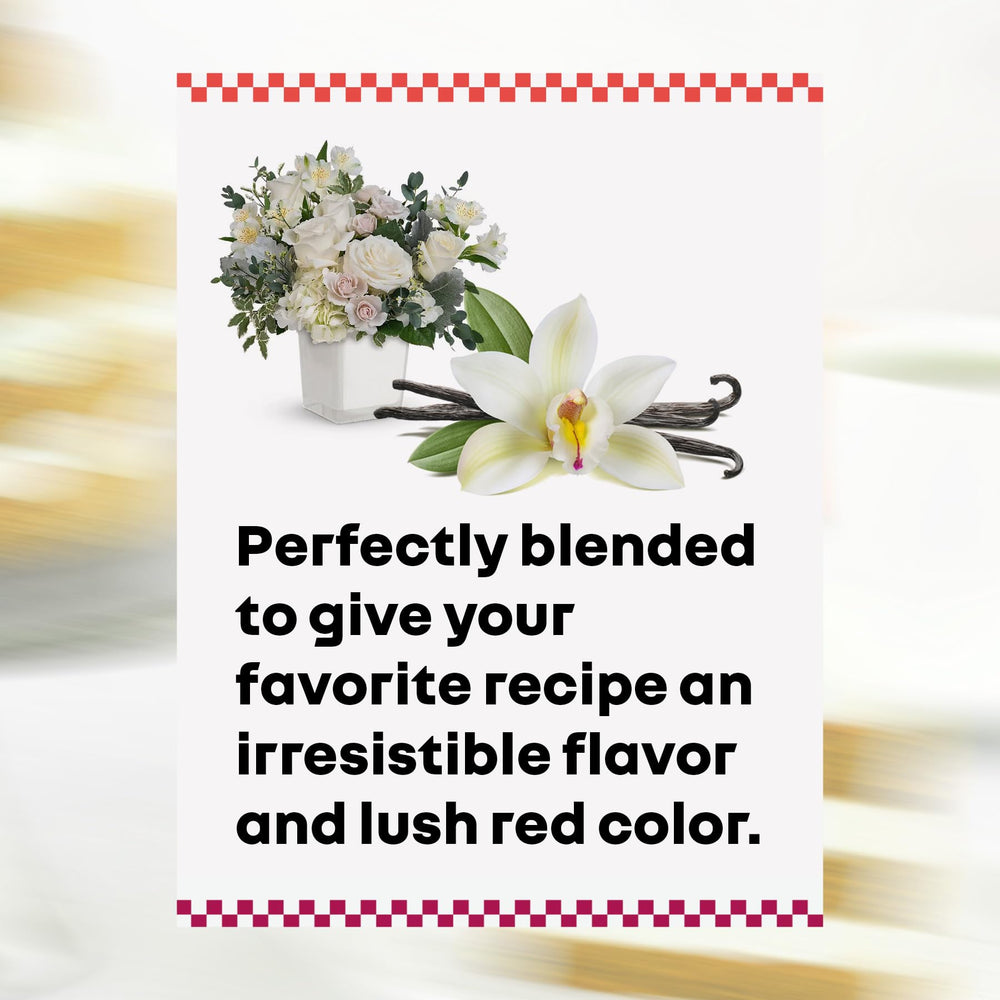Cake S.O.S used in red frosting spread smoothly for vivid color and consistent taste