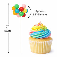 CalCastle Craft cupcake display with picks adding instant party-ready appeal