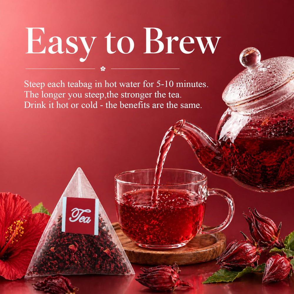 calhealing iced hibiscus pitcher with ice and lemon for refreshing summer beverage