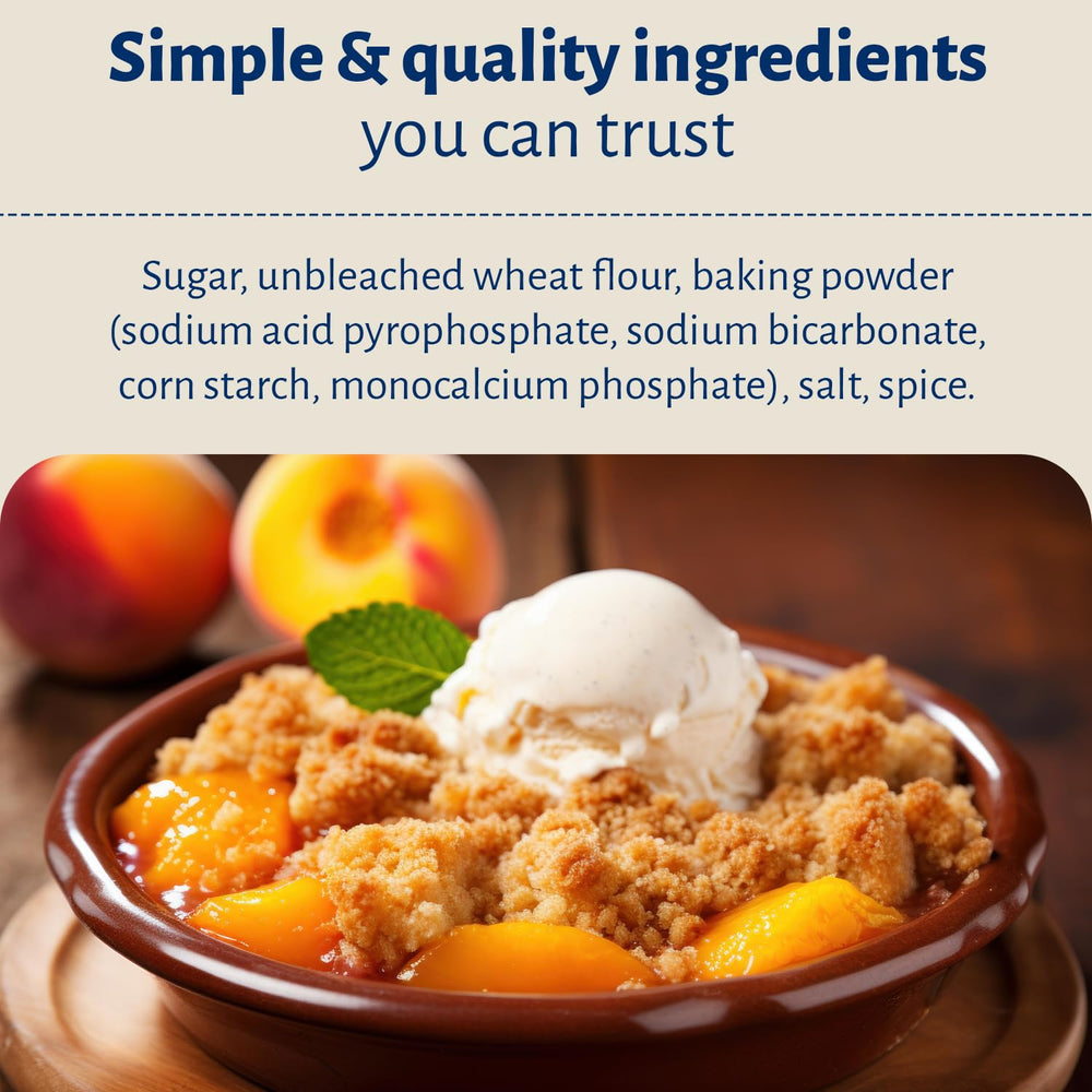 Calhoun Bend Mill ingredient label displayed for transparency and quality