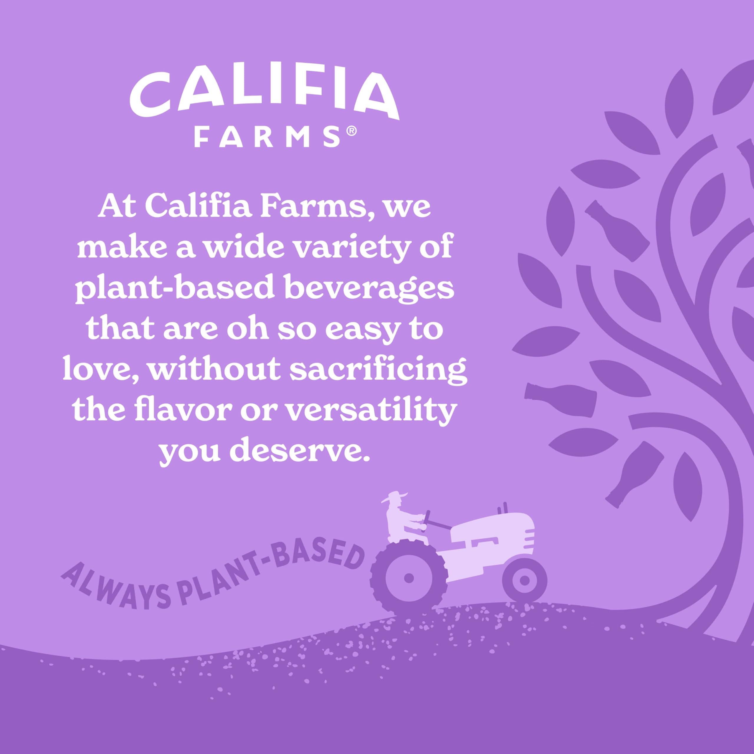 Califia Farms oat milk in a cozy kitchen setting showing café-quality lattes