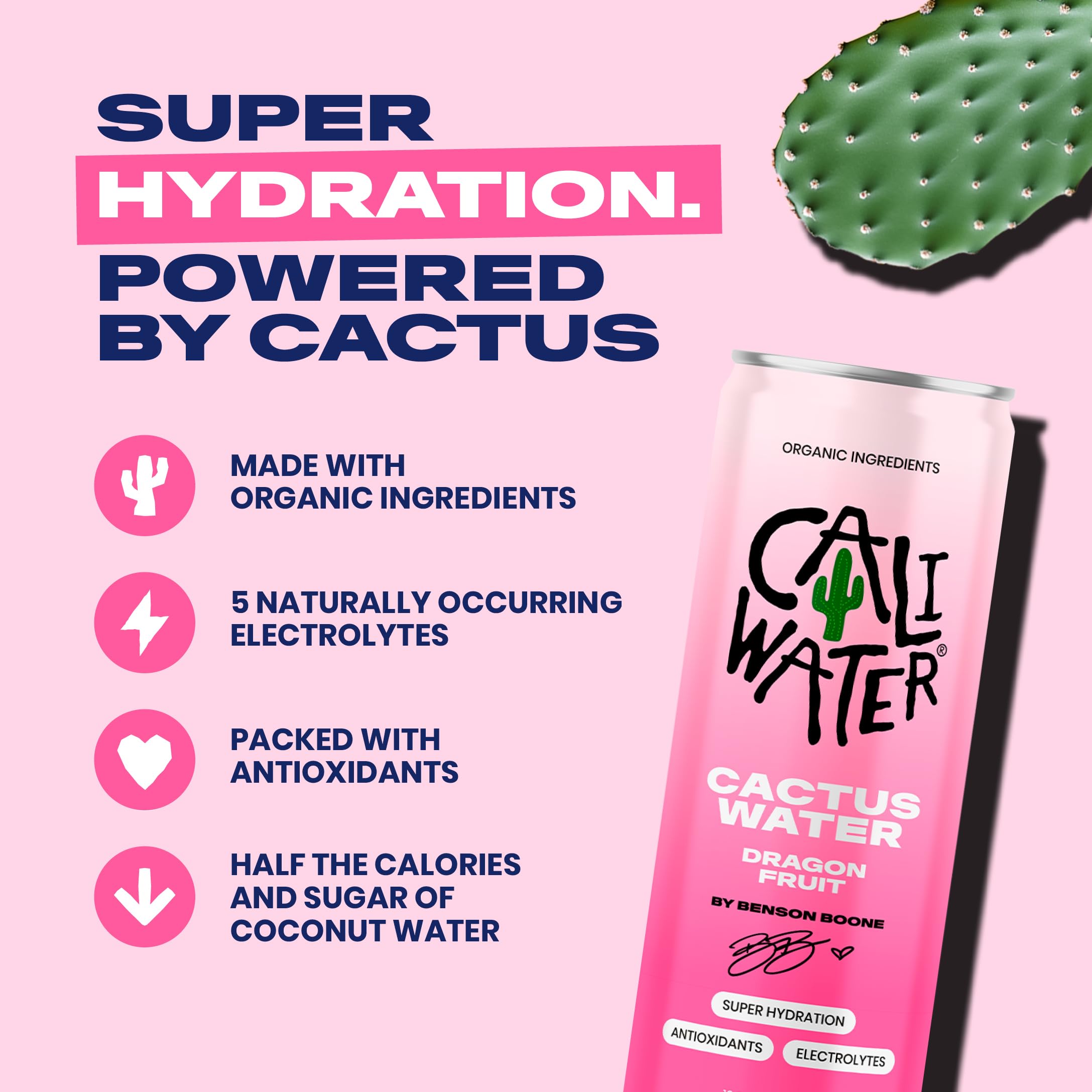 CALIWATER used as a cocktail mixer demonstrating low-calorie mixability
