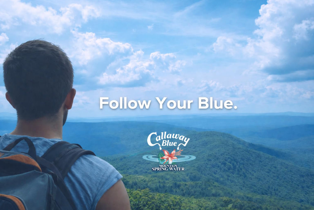 Callaway Blue served at table illustrating neutral taste with meals