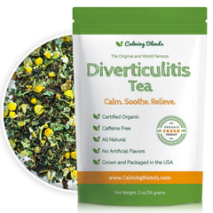 Calming Blends front pouch showing resealable packaging and freshness benefit