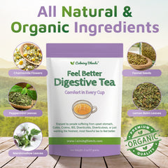 Calming Blends measuring scoop on scale highlighting portion control and brew consistency