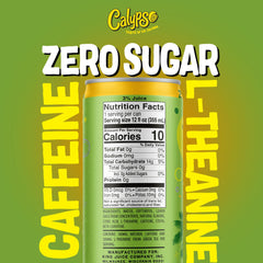 Calypso Pineapple Pear close-up of sparkling bubbles, conveys crisp carbonation and refreshment