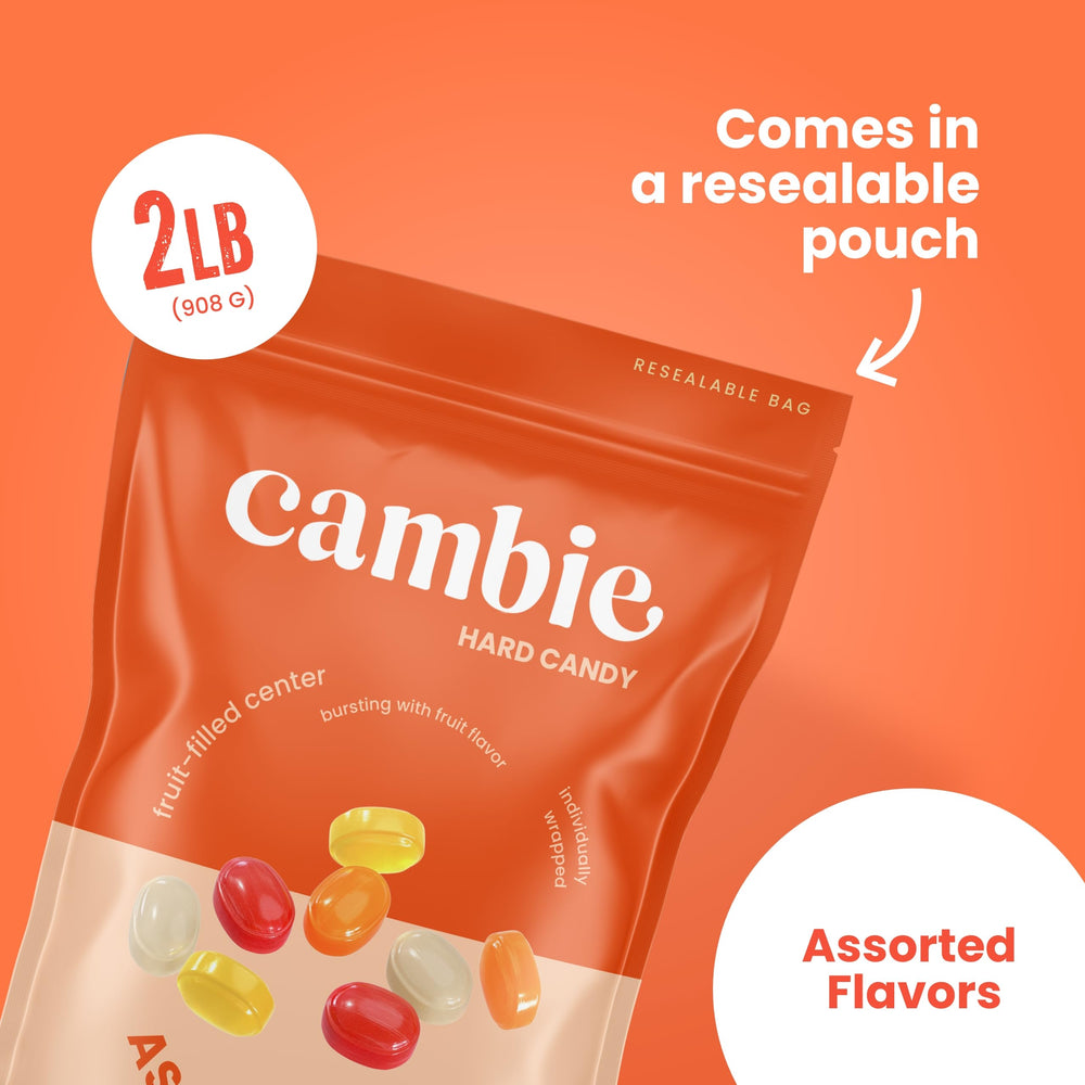 Cambie candies in an office candy bowl encouraging guest enjoyment