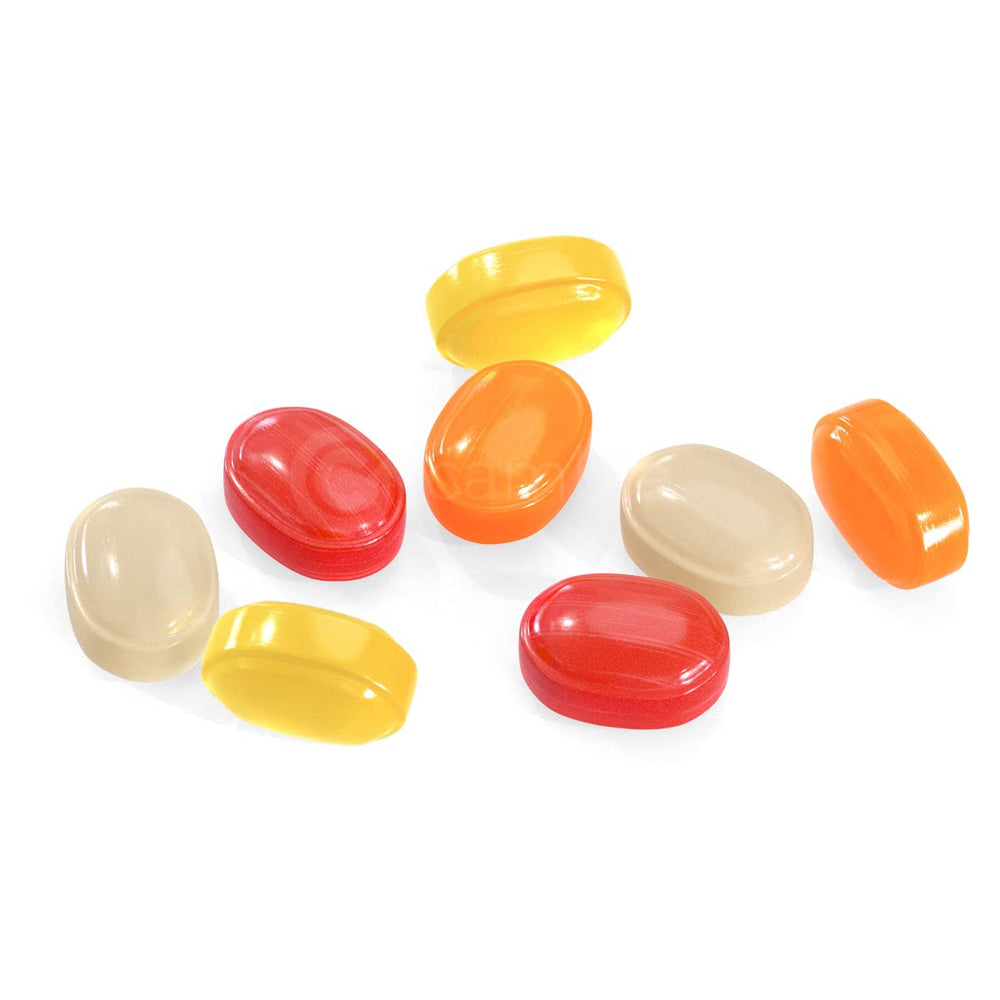 Cambie party favor arrangement showing convenient individually wrapped treats
