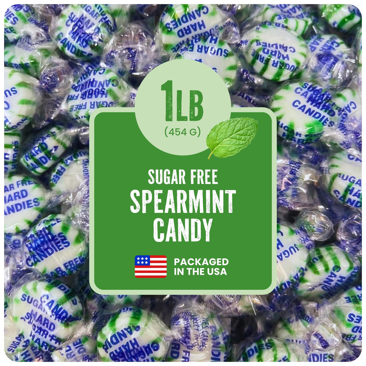 Cambie front packaging showing 1 lb bag and spearmint branding for convenient storage