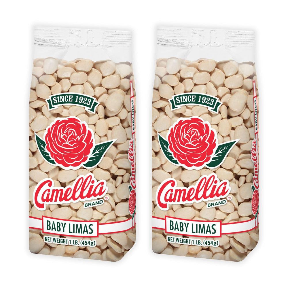 Camellia Brand front packaging showing two 1-pound bags and product label