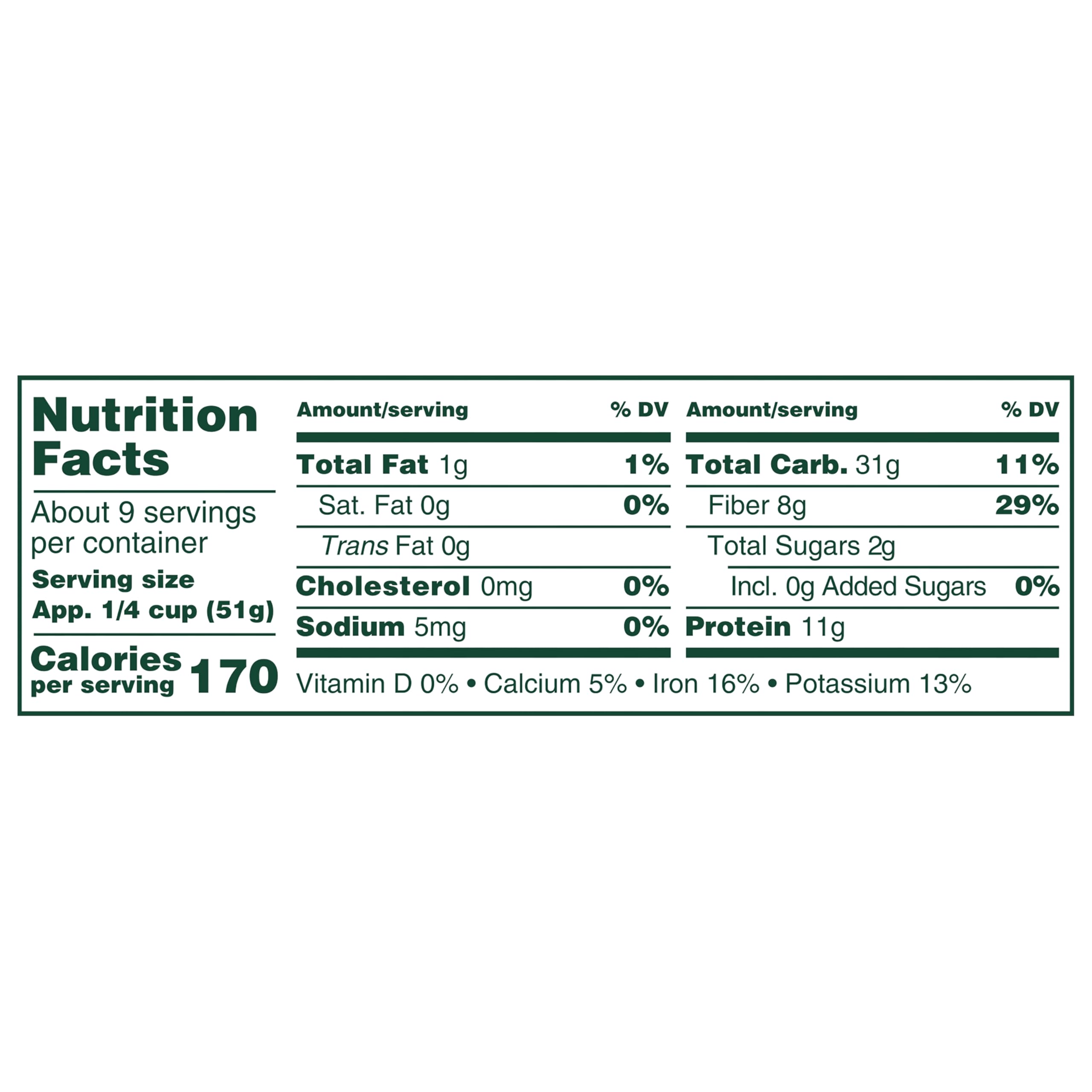 Camellia Brand beans on spoon showing portion size and easy measuring