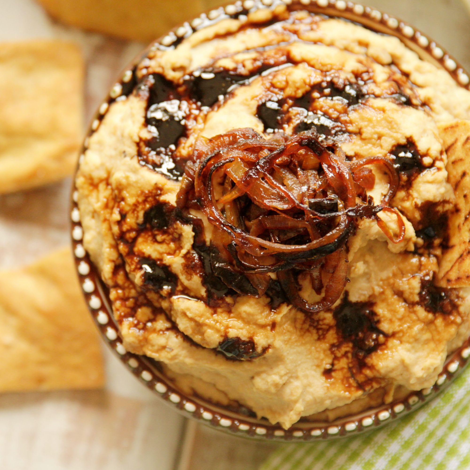Camellia Brand roasted chickpea snack on baking sheet