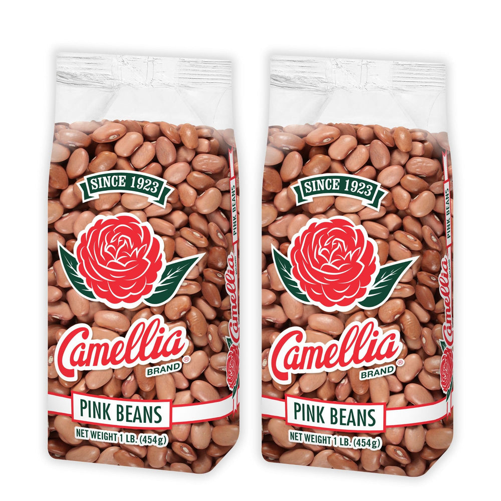 Camellia Brand front packaging showing two 1 lb packs and clear branding for quality