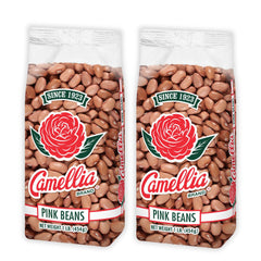 Camellia Brand front packaging showing two 1 lb packs and clear branding for quality