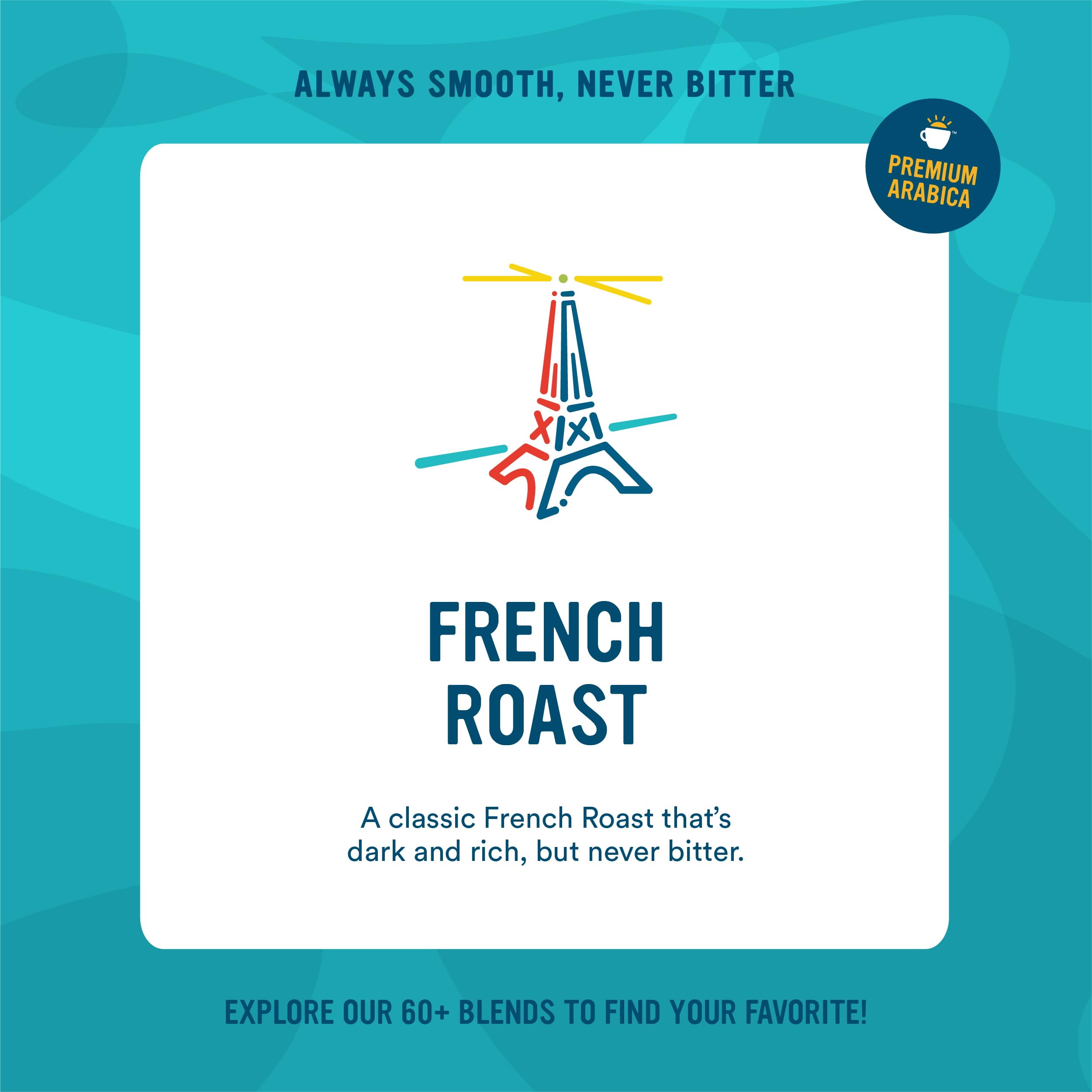 Cameron's Coffee label detail with roast level and origin for quality assurance