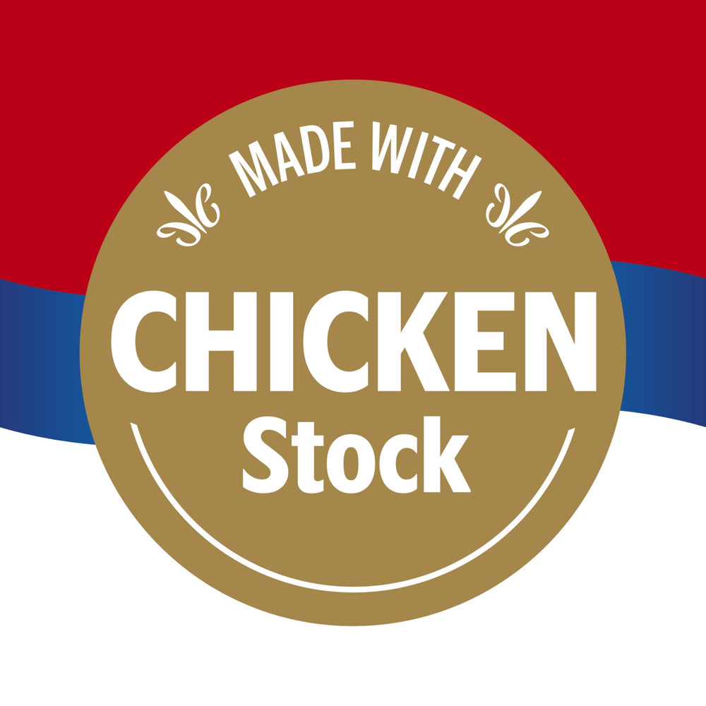 Campbell's chicken gravy poured over mashed potatoes enhances meal comfort