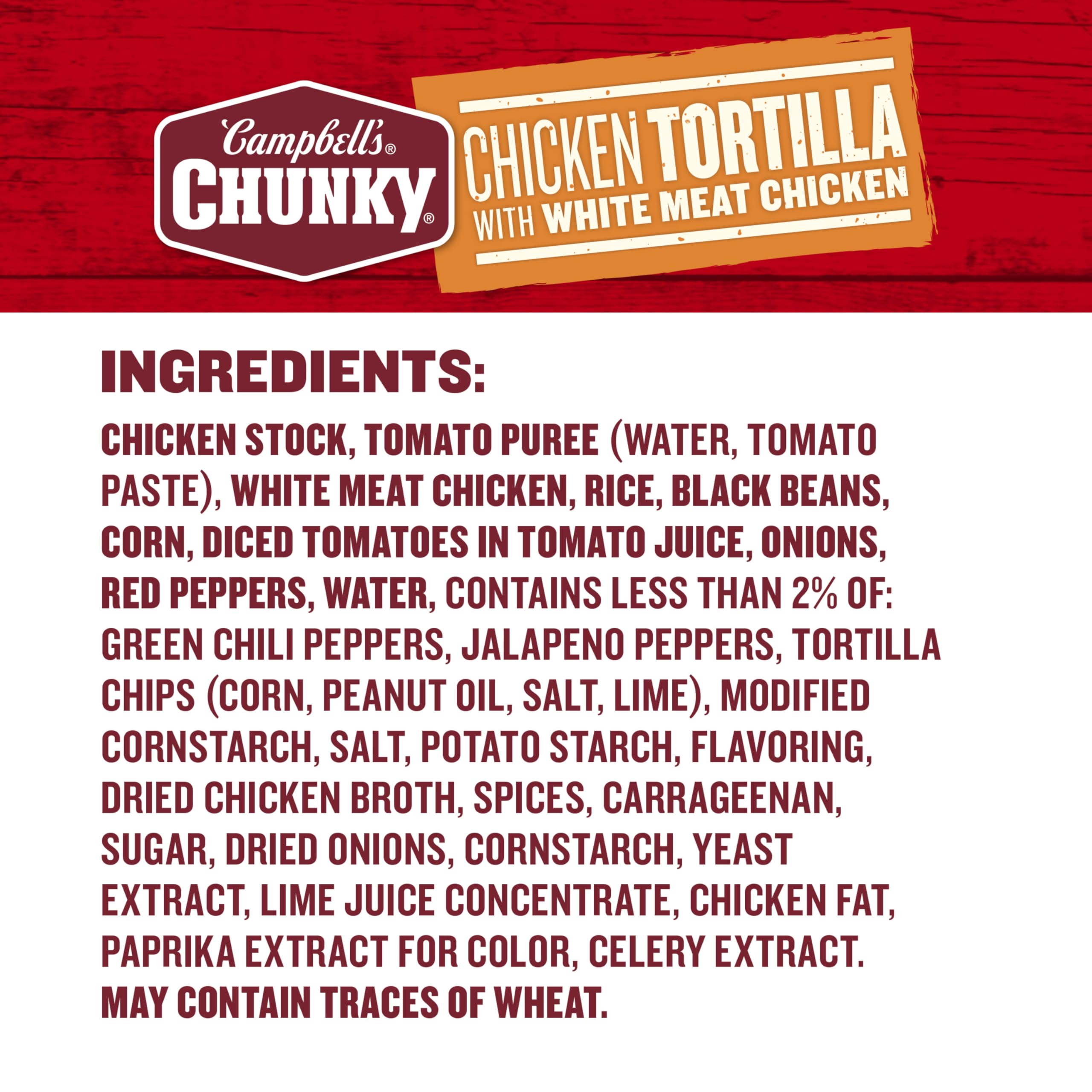 Campbell’s Chunky poured into bowl demonstrating quick microwavable convenience