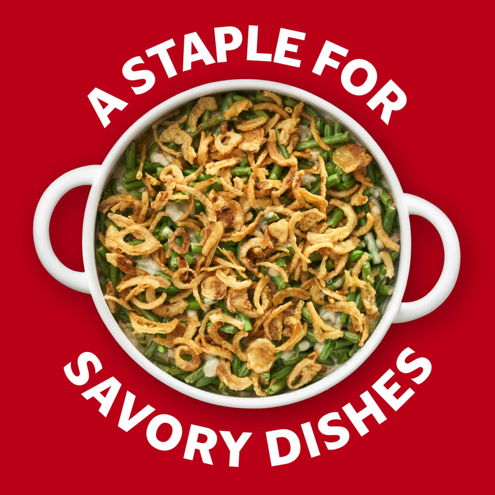 Campbell's bowl garnished with herbs illustrating easy finishing options