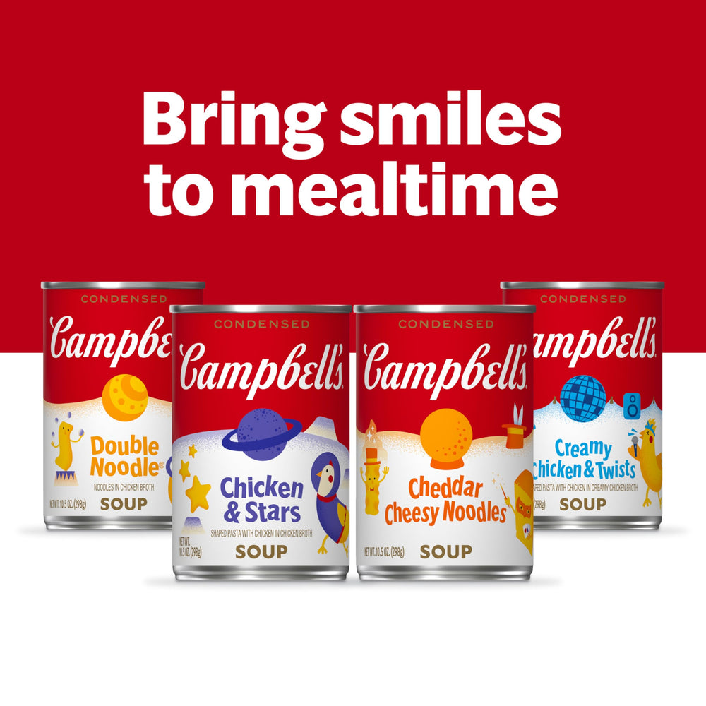 Can label close-up showing Campbell's non-BPA lining information for safer storage