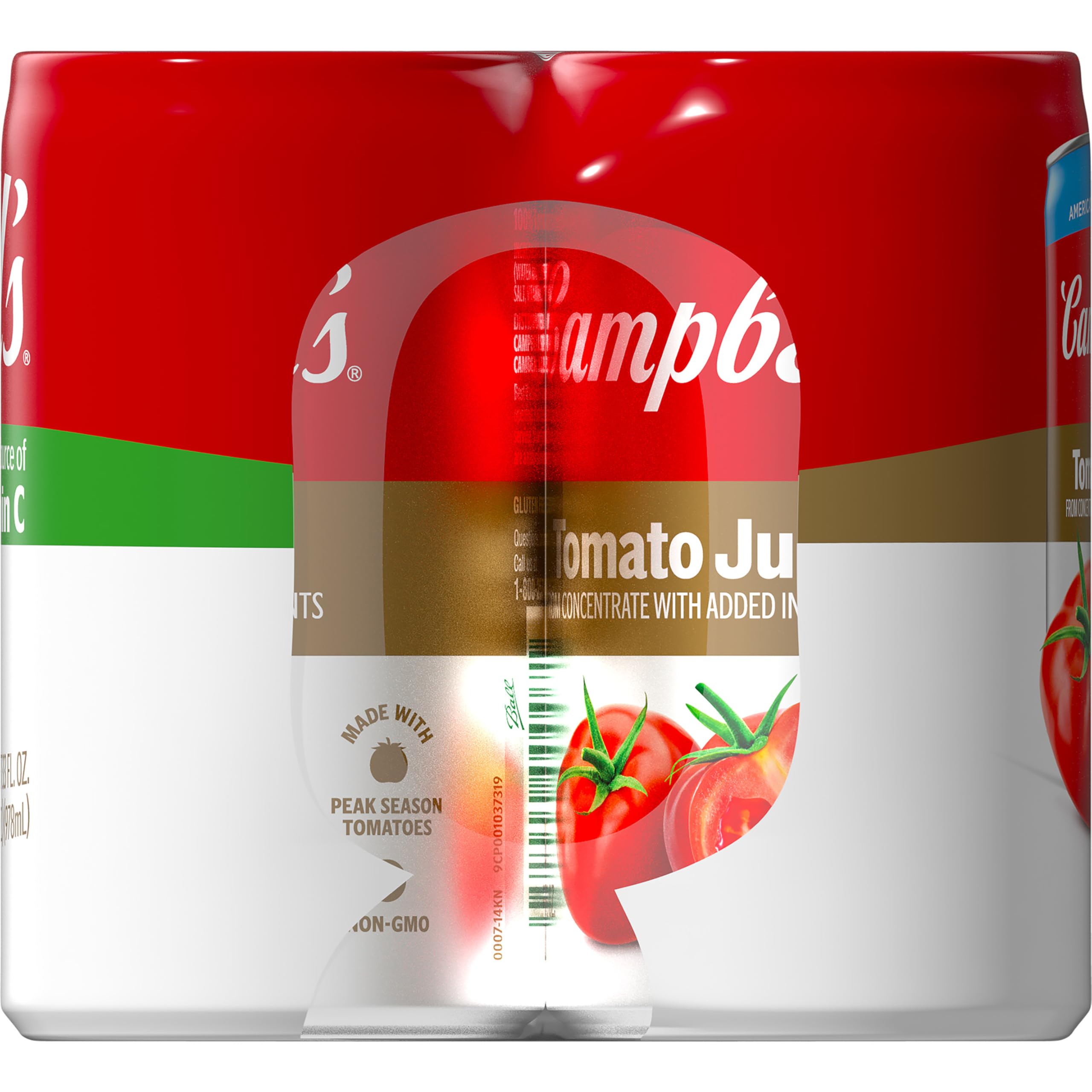 Campbell's cans in a bag for on-the-go refreshment and easy transport