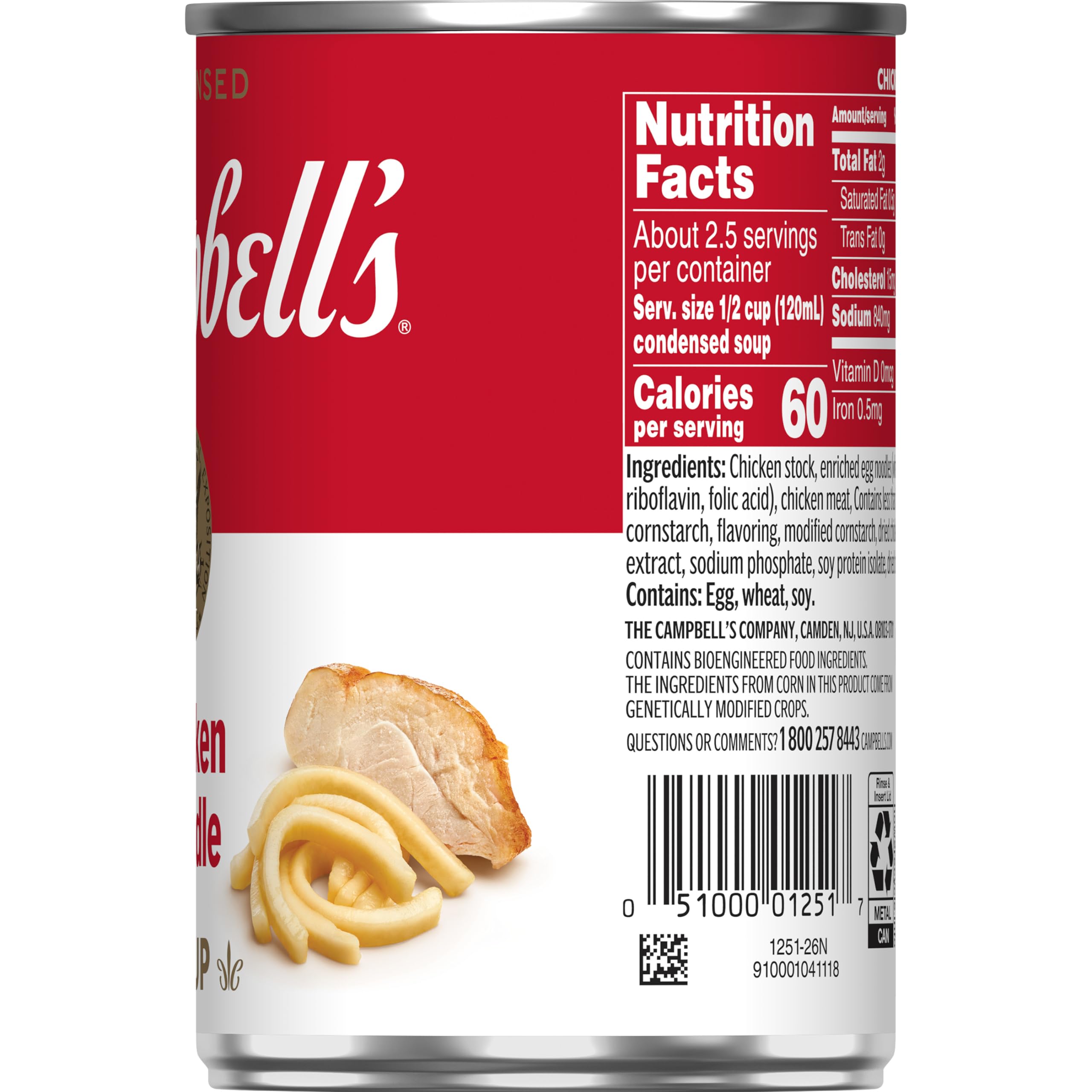 Campbell’s 48-pack stacked in pantry demonstrating bulk storage convenience
