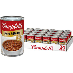 Campbell's can front view showing product and ready-to-serve convenience