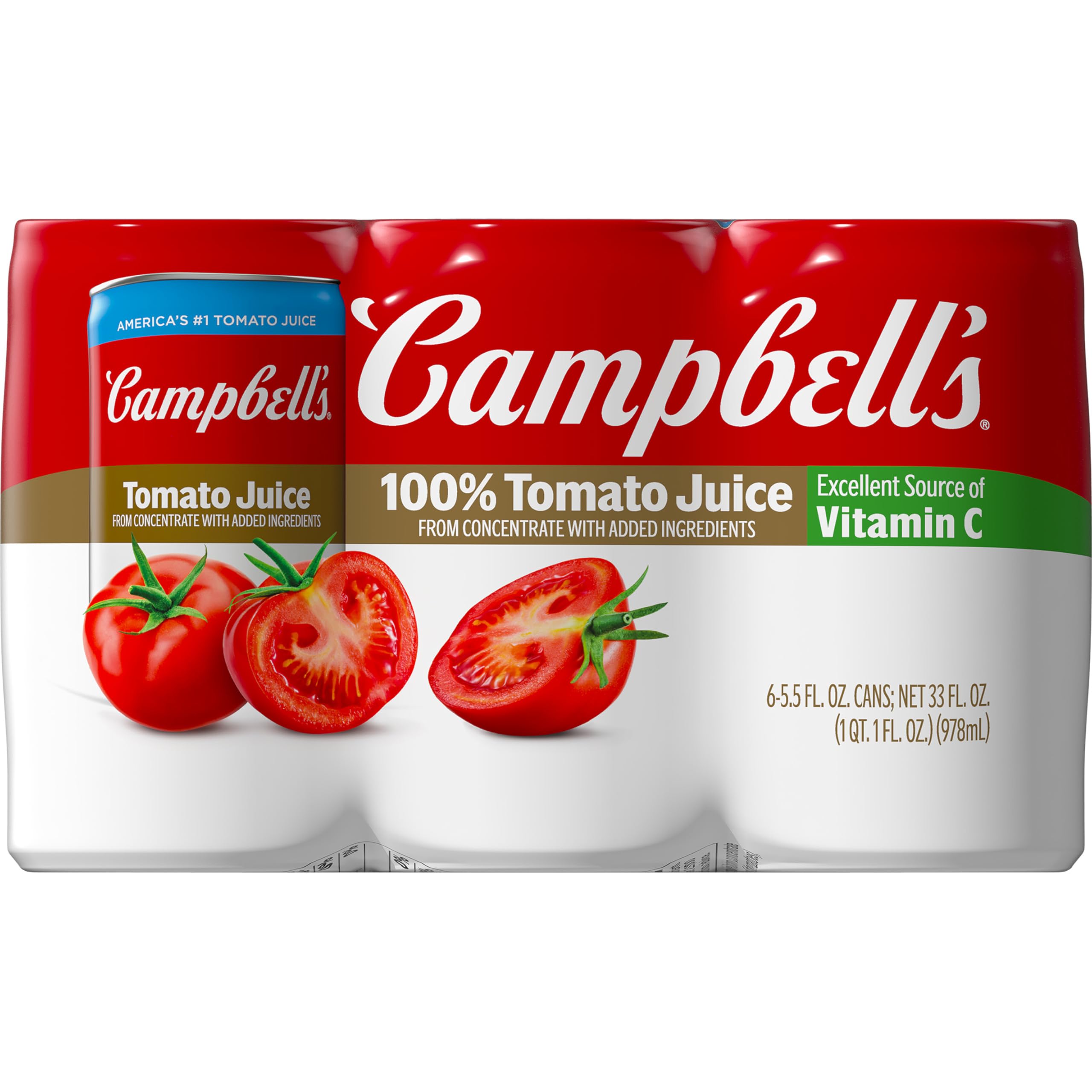 Campbell's tomato juice as soup base demonstrating cooking convenience