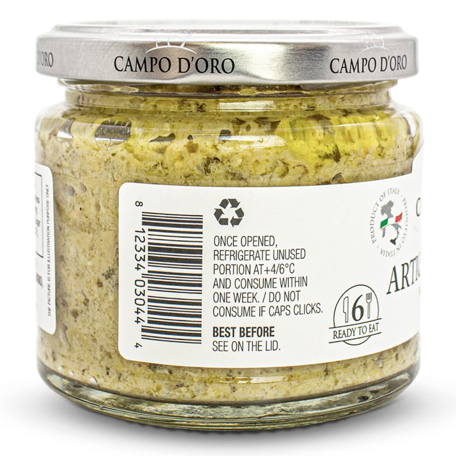 CAMPO D'ORO dip served on crostini showing versatile appetizer and entertaining benefit