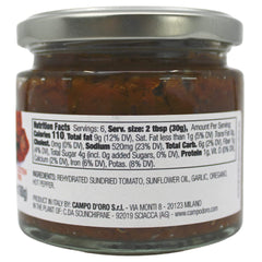 CAMPO D'ORO spread on toasted bread illustrating easy appetizer preparation benefit