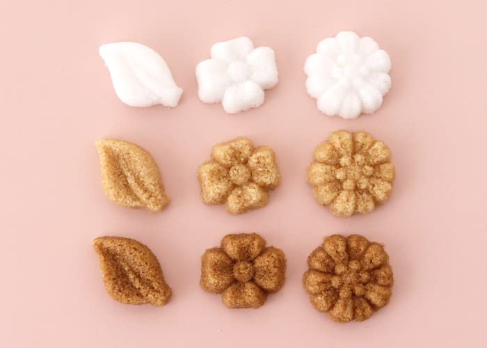 Canasuc sugars scattered on dessert plate enhancing presentation and portion control