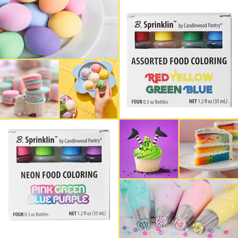 Candlewood Pantry B. Sprinklin dropper top close-up offering precise dye control to reduce spills