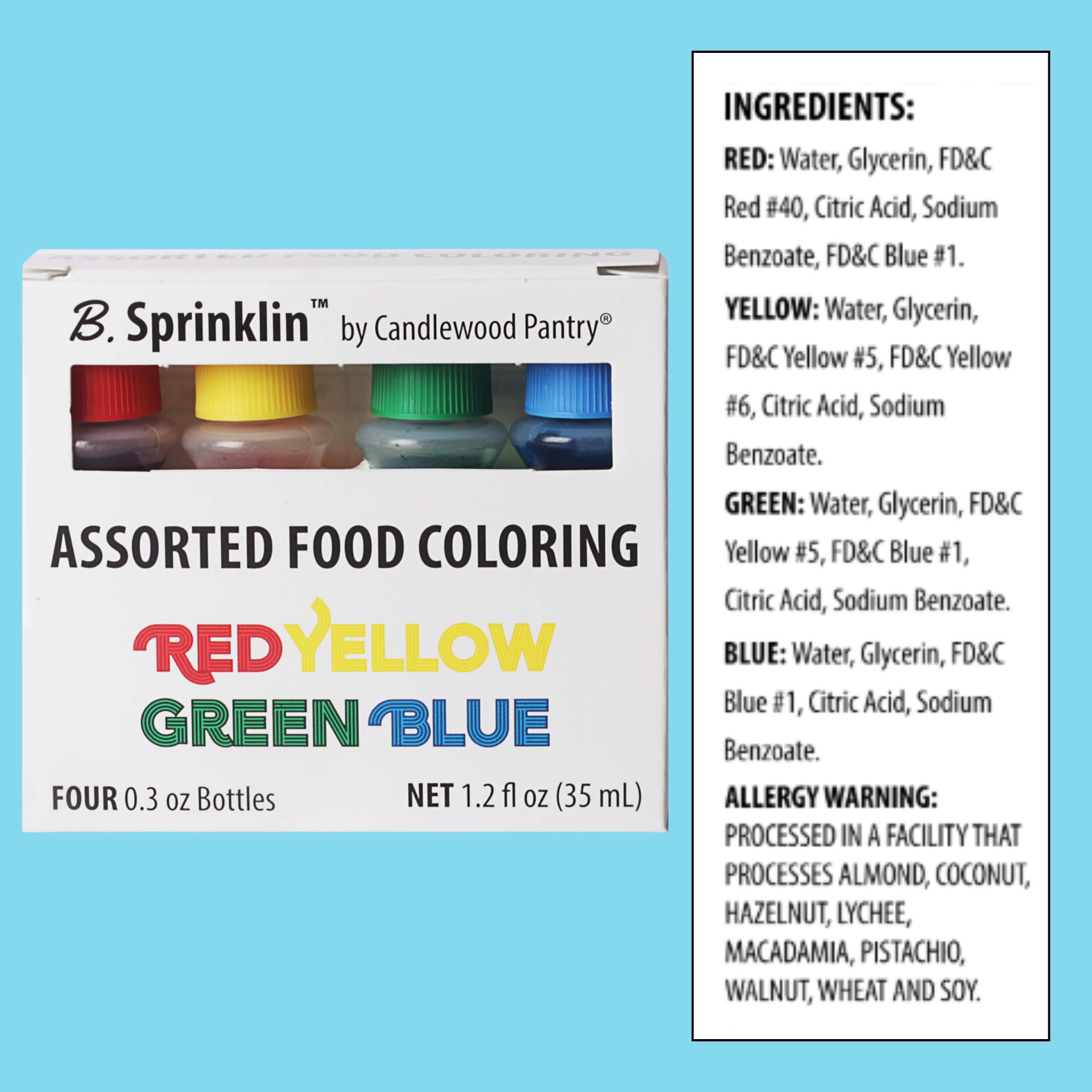 Candlewood Pantry B. Sprinklin dyed Easter eggs showing soft pastels and vibrant neon results