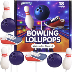 Candy Creations On Cloud 9 front packaging showing bowling shapes and count, great for party planning