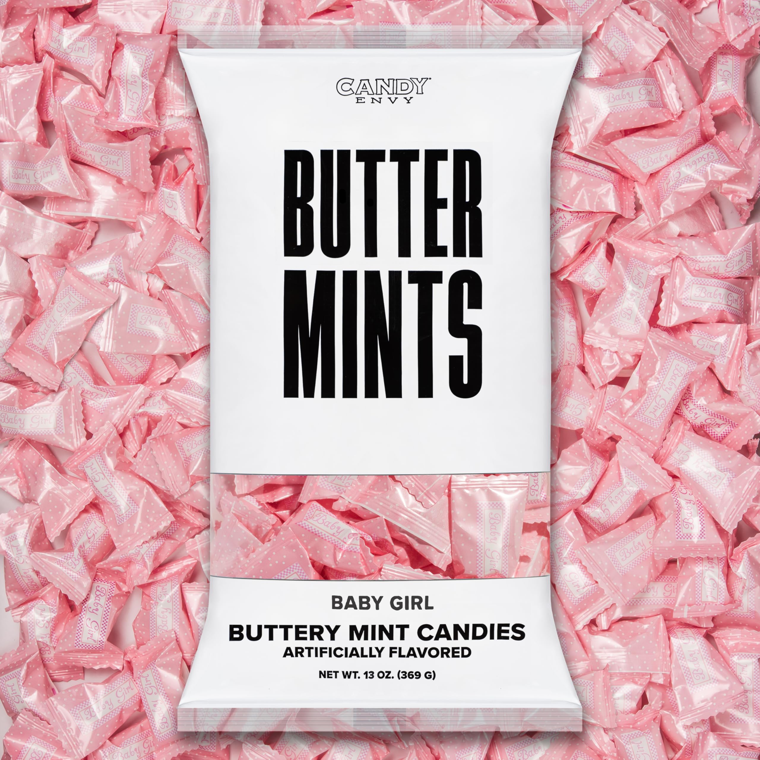 Candy Envy front packaging showing 13 oz bag and brand appeal