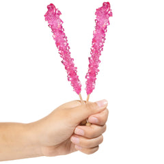 Candy Envy crystal close-up highlighting pink cherry sugar texture and bright color