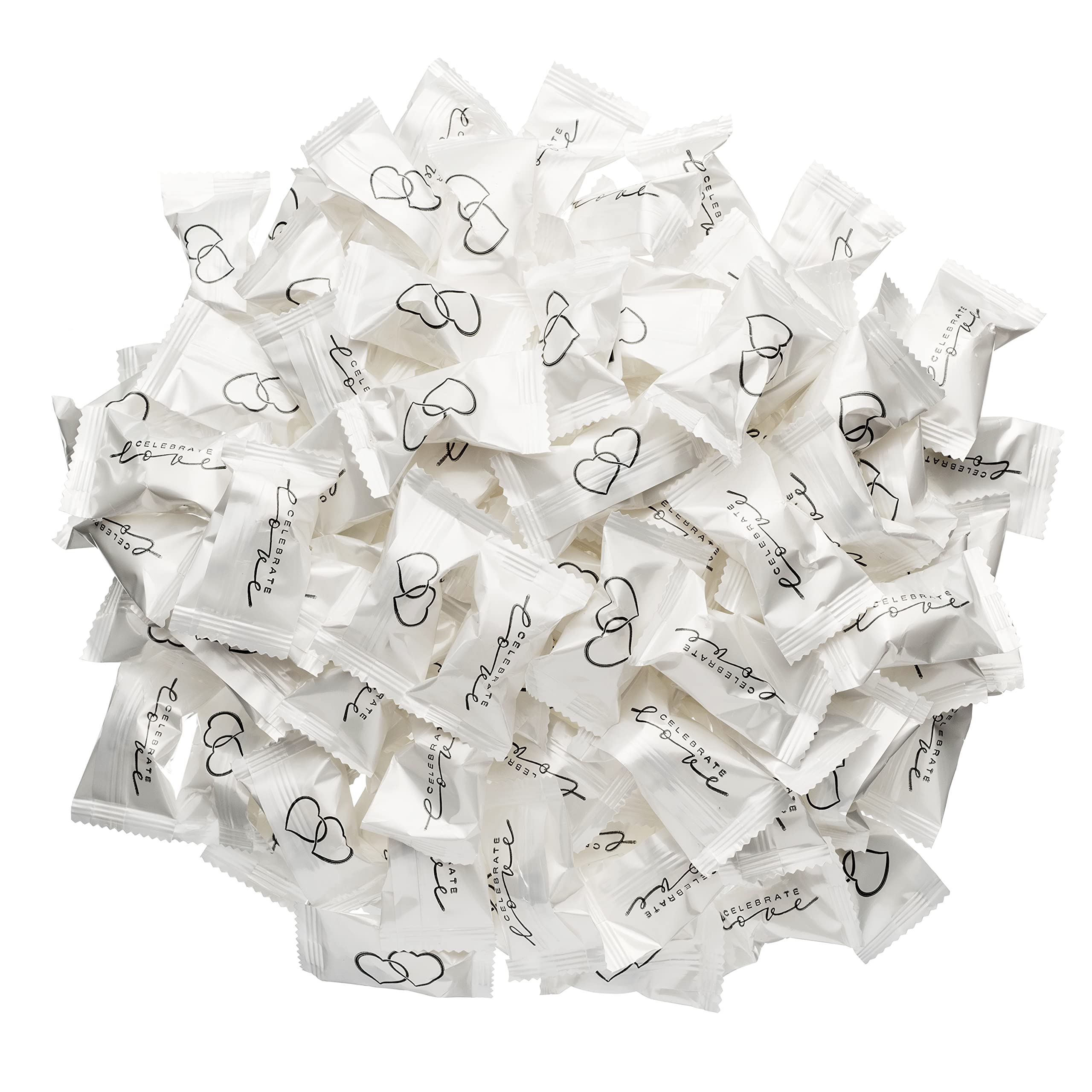 Candy Envy favor bag filled with mints demonstrating effortless party favors